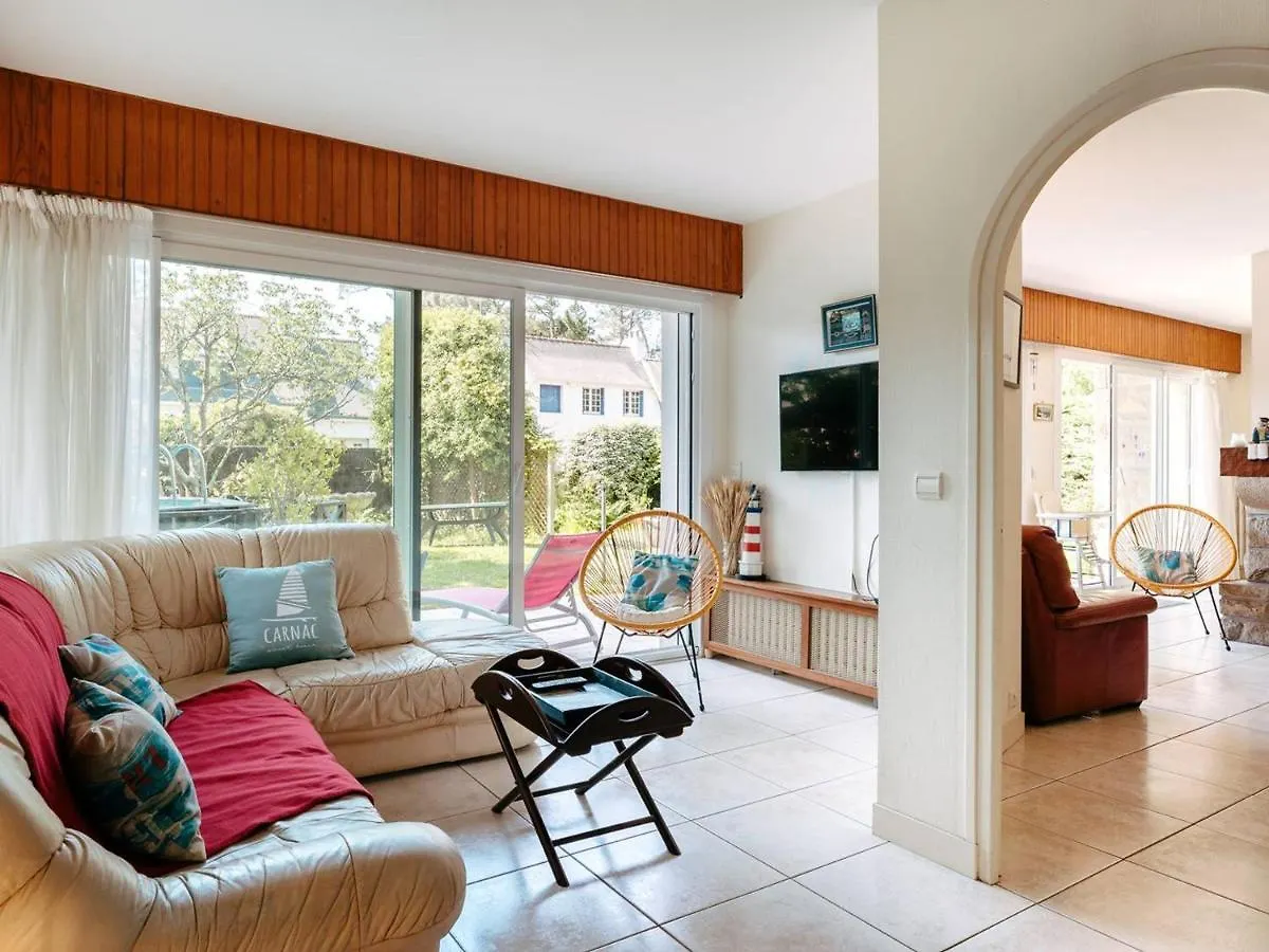 Villa Familiale 7 Pieces A Carnac - 10 Pers, Piscine Chauffee, Jardin, Proche Plage Et Commerces - Fr-1-477-242