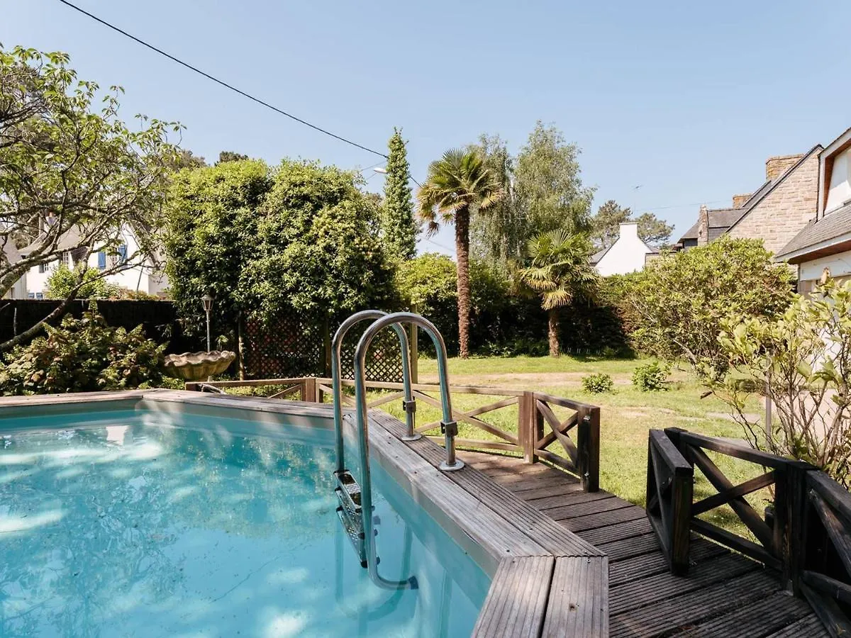 Villa Familiale 7 Pieces A Carnac - 10 Pers, Piscine Chauffee, Jardin, Proche Plage Et Commerces - Fr-1-477-242