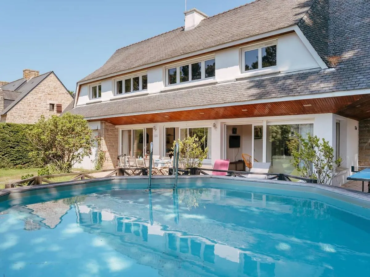 Villa Familiale 7 Pieces A Carnac - 10 Pers, Piscine Chauffee, Jardin, Proche Plage Et Commerces - Fr-1-477-242 location